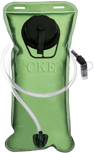 CKE Trinkblase 2L, Wasserblase 2l Trinksystem für Rucksack Trinksack Hydration Bladder 2 Liter Trinkblasen Trinkbeutel Camelbak Ersatz Trinkblase