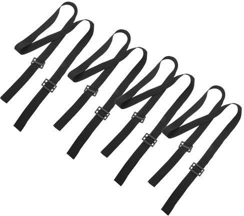 Toyvian 4pcs Adjustable Shoulder Strap Replacement for Harvesting Bucket Fertilizer Bucket Strap Compatible with Fruit Picking and Lawn Harvesting Baskets in Garden Farming