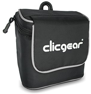 Clicgear Golf Trolley Accessory Bag, Black/White, 6 x 3.5
