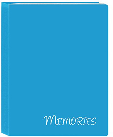 Pioneer Photo Albums I-46M/BL 36 Pockets Hold Memories Mini Photo Album, Blue, 4 x 6