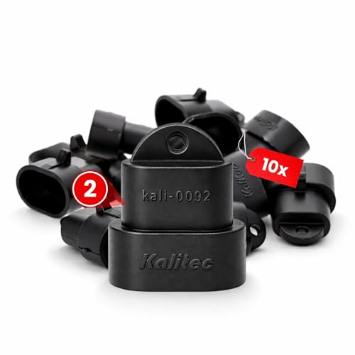 Kalitec 10x KALI-0092 Superseal Blindkontakter för 2-poligt Kontakthus