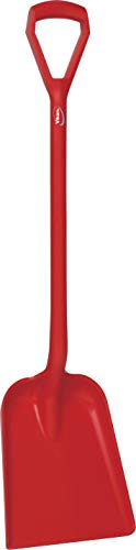 Vikan 56254 D greppspade, röd, 1040 mm längd, 271 mm bredd, 120 mm höjd 56254
