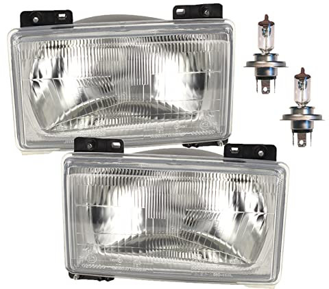Johns, Juego de faros delanteros para Fiat Ducato 05/1984-08/1990 Set con 2 x H4 izquierda derecha