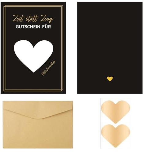 Guyode 8 Piezas Tarjetas Personalizadas, Rasca y Gana, Vale Regalo para Rellenar, Tarjetas Regalo Amazon, Tarjeta Rasca Personalizable con 8 Sobres de Cumpleaños und 8 Adhesivo para Rascar