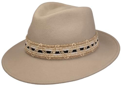 LIERYS Dreville Bogart Hat Fedora Made in Italy Unisex Autumn Winter