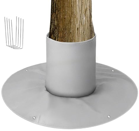YNPQTDS Protector de raíces para Palmeras, Protectores de raíces de árbol de 3 Capas con Clavos de Tierra, Mantas para Invierno al Aire Libre, jardín, paisajistas, parterres, parterres