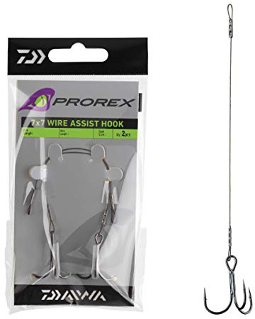 Daiwa Prorex 7x7 W. As. Ho. 7kg 5cm #6 Stinger Haken