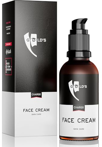 GØLD's Gesichtspflege für Männer – Nährende Feuchtigkeitscreme gegen Falten und Trockenheit, mit Anti-Aging-Effekt und Hyaluronsäure