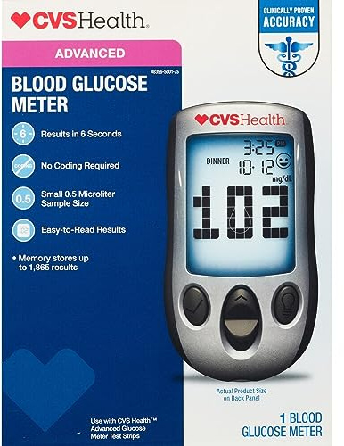 CVS Health Advanced Blood Glucose Meter
