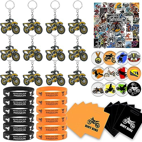 BANBALLON 98PCS Dirt Bike Keychains