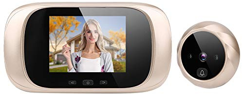 Mirilla digital para cámara de puerta delantera, WiFi, agujeros de mirilla con timbre, ojo de apartamento, edificio, kits de 2.8 pulgadas, TFT LCD, visor visual de puerta, visión nocturna infrarroja,
