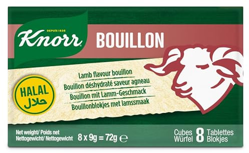KNORR HALAL Brodo Agnello Dadi (1 Pezzi (8 x 9g))