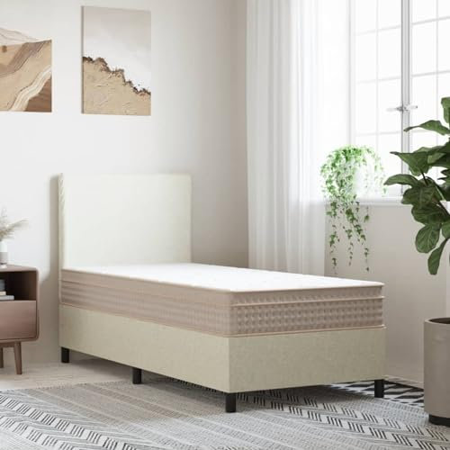 Homgoday Medium Plus Påsad Fjädermadrass 90 x 200 cm, Madrass för Bäddmadrass, Madrass för Bäddsoffa Ram ii