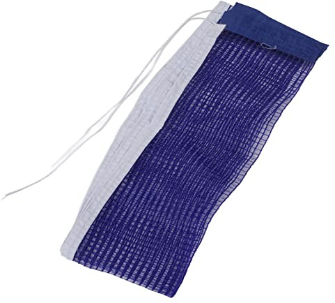 Qudinip Bordtennisnät för Barn och Vuxna med 2 Fästen, 180 Cm Längd och 15 Cm Höjd, Blått Bärbart Pingisnät för Kontor och Hem