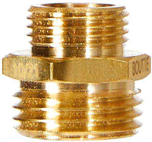 Mamelon laiton réduit double mâle 15x21-12x17 | Boutté 17M