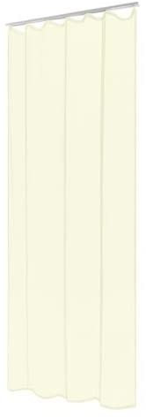 Bronze Voile Gardine Transparent Schlaufenschal 140x245cm Dekoschal Kräuselband Vorhang Öse Schlaufe (Champagner, Kräuselband)