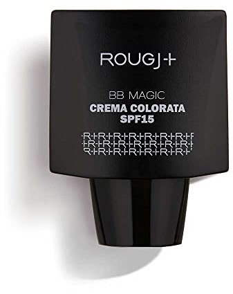 Rougj BB Magic SPF 15 - Crema Colorata Con Acido Ialuronico E Diamond Powder Uniforma Il Tono Idrata Protegge Dai Raggi UV Texture Leggera Auto Adattiva 25 ml - Made In Italy