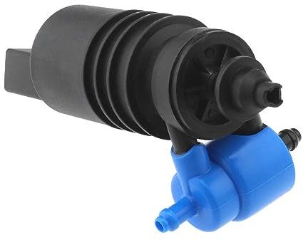 EMSea Twin Outlet Scheibenwaschpumpe kompatibel mit Golf Mk4 Mk5 Polo Mk4 Caddy Mk3 ersetzt 1K6955651 95562817201 2108691021
