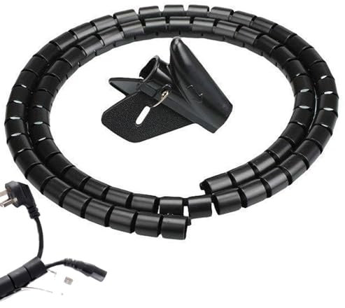 Wire Loom Cable Protection Sleeve - and Wear-Resistant Cord Organizer for Home and Office | Guard for Men and Women | Protector for Keeping Cables Neat and Safe