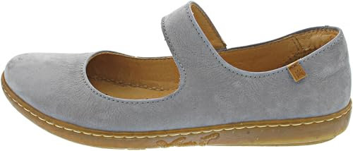 El Naturalista Damen Klassische Ballerinas Coral, Frauen Flats,Ballett-Schuhe,Ballet-Flats,Ausgehschuhe,Abendschuhe,Slip-ons,Denim,39 EU / 6 UK