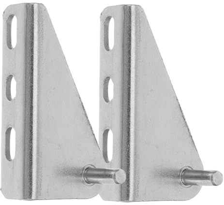 Didiseaon 2piezas Bisagras Acero Inoxidable Para Congelador Repuesto Para Puertas Triangulares Accesorios Frigorífico Profesional Para Cocina