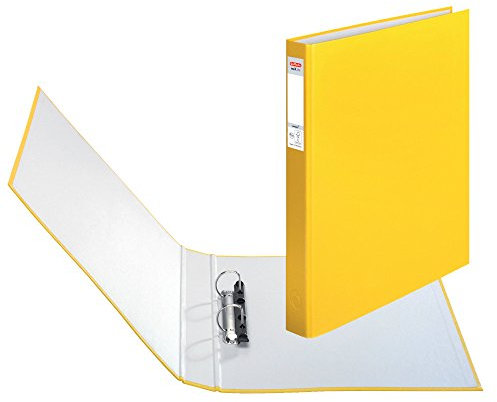 Herlitz 11151503 Ringbuch maX.file protect, 2 Ring-Kombi-Mechanik, A4, Füllhöhe 25 mm, PP-Folienbezug, FSC Mix