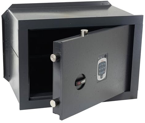 CISA - Cassaforte a Muro Elettronica DGT Vision 182710310 - Cassaforte Piccola LxHxP 36x24x20 cm - 1000 Miliardi di Combinazioni Possibili - Totale Sicurezza contro Aperture Indesiderate