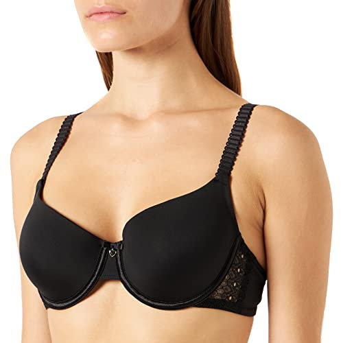 Sassa Damen Schalen BH, Schwarz (Schwarz 500), 80C