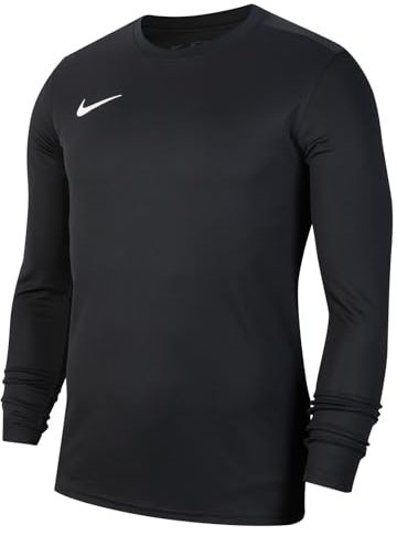 NIKE Unisex Kids Y Nk Dry Park Vii Jsy Long Sleeved T shirt, Black/White, XS UK