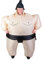 AirSuit® Disfraz de Sumo Inflable | Traje Inflable Peculiar | Tamaño Adulto 160 a 190cm | Poliéster Cómodo | Resistente | Sistema de inflación Incluido | OriginalCup®