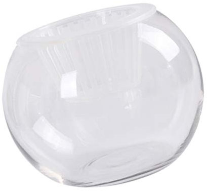 YARNOW 1pièces Vase Transparent pour Plantes Hydroponiques Ornement Créatif De Bureau Et Décoration Intérieur Contenant Sphérique pour Et Poissons