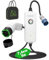 EIDYBOX Typ 2 Ladekabel 7.4KW 5M EV Ladegerät 32A mit CEE Stecker Mobile Wallbox Tragbares EVSE Ladestation Einphasiges Schnellladegerät, IP66