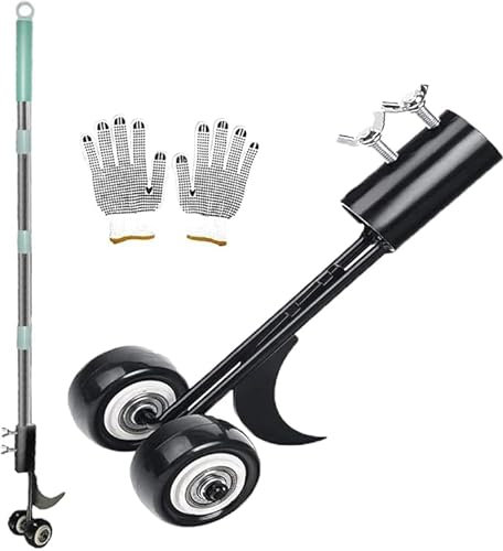 MiaoMa Unkrautwerkzeug für Garten, 125 cm Verbesserter Unkrautjäter mit Langem Griff Ohne zu Knien, Haken Unkrautwerkzeug für Pflastersteine, Terrassenjäter Werkzeug Set