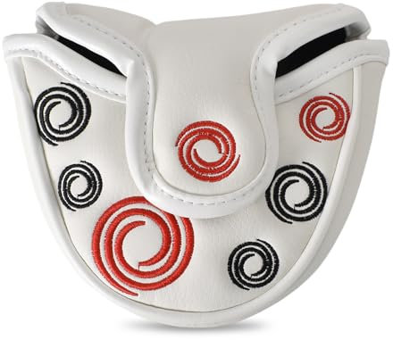 Couvre Tete Golf Putter Mallet avec Fermeture Magnétique - Housse de Protection pour Putters