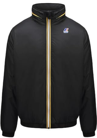 K-Way Giubbotto Nero Unisex Le Vrai 3.0 Sam Orsetto, Nero , M