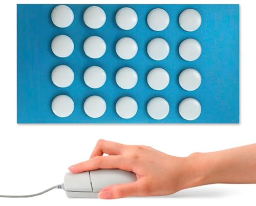 Klistermärken för mus – halkfri | Feet Glide halkfria verktyg perfekt för | e-sport, och arbete, PTFE-ersättning, ultra-slät,
