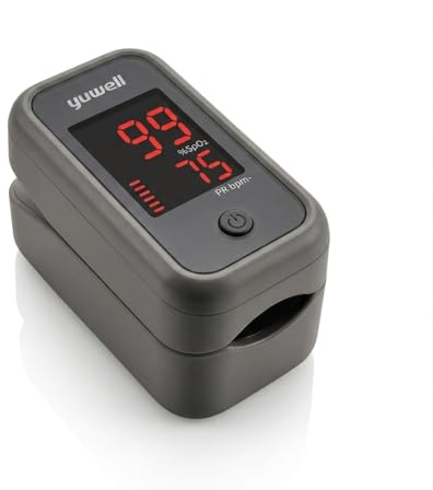 Saturimetro Da Dito Professionale Certificato, Ad Alta Precisione Per Misurare SpO₂, Frequenza Cardiaca E Indice Di Perfusione, Con Allarme, Uso Domestico E Clinico; Modello: YX105