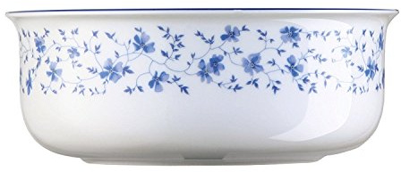 Arzberg Form 1382 Scodella, Rotonda, Insalatiera, Fiori Blu, Porcellana, 22 cm, 41382-607671-13322