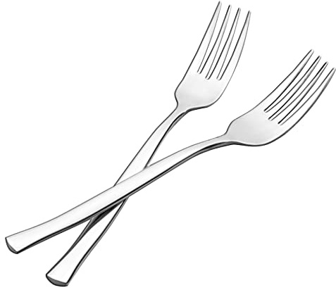 Sosody Stainless Steel Dining Forks, Table Forks, 21 cm, Set of 12