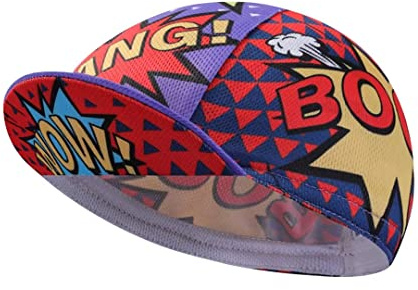 BikingBros Casquette de Cyclisme Amusante - en Polyester - Doublure de Casque de Cyclisme Respirante et Anti-Transpiration