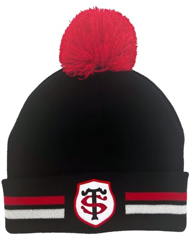 STADE TOULOUSAIN Bonnet Pompon Toulouse Collection Officielle - Rugby