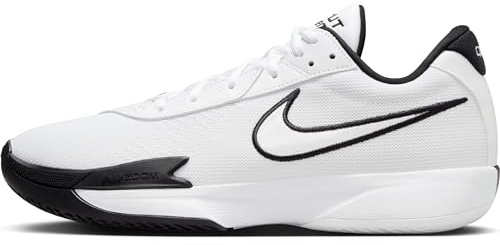 Nike Basketball Shoe Air Zoom G.T. Cut Academy, White/Black-Summit White-Anthracite, FB2599-100, 42.5 EU (9 US)