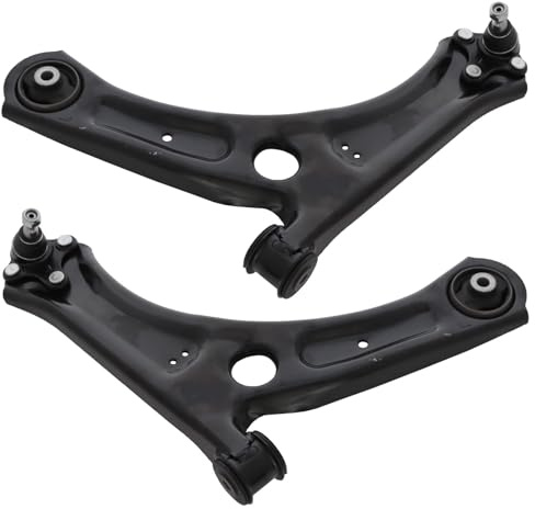 XYZ Parts Front Lower Suspension Wishbones Control Arms Compatible with Volkswagen Caddy MPV & Van 2010-2021 Pair Drivers Side Right Hand & Passengers Side Left Hand UK Replacement