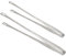 Kitchen Tweezers for Cooking, 2Pcs Stainless Steel Grill Tongs Non-Slip Korean and Japanese BBQ Tongs for Home Kitchen Restaurant Barbeque Camping