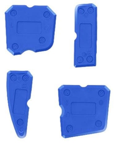 Pack of 4 Tile Joint Clean Mortar Scraper for DIY Enthusiasts and Professional Search for Smooth and Tidy Grout Lines