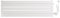 ELEGANT 800W Smart WiFi Thermostatic Electric Radiator, Wall Mounted Designer Panel Heater with 7d/24h Timer & LCD Display, White, 376x1200mm