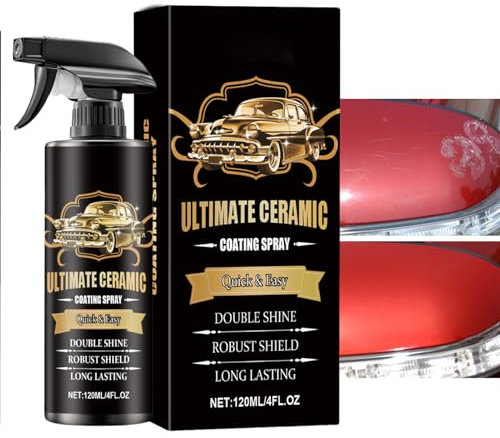 Reparación De Barniz Transparente - 120ml Barniz en Spray Multifuncional Transparente | Pinturas y Bases para Autos, Camiones, Motocicletas, Neumáticos, Parabrisas y Detallado Interior