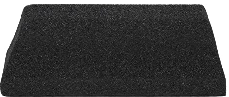 Generic Esponja para Adornos de Barba Esponja Eficiente para Limpieza del Cabello para Fregaderos de Cepillo de Peluquero Fácil de Usar para Uso en el Baño Negro