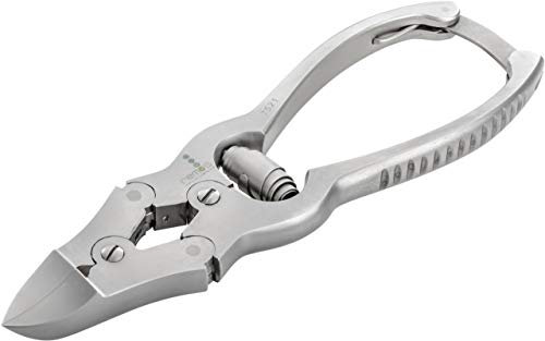 REMOS Profi Nagelzange für starke Fussnägel, rostfreier Edelstahl, 16 cm Länge