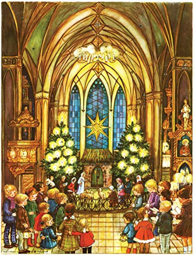 Adventskalender In der Kirche: Papier-Adventskalender